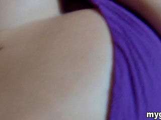 Study is an important thing, but the beautiful girl thinks a break for a blowjob is a good idea 9