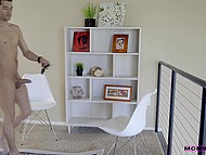 Big-boobied blonde is ready to spread legs for the stepson only to help him treat sleepwalking 6