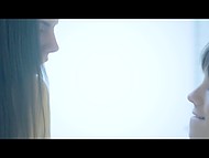 Babe liked oral caresses by teen friend so much that she allowed the bestie to drill her 7