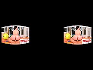 Bouncing hooters don't allow man to get distracted from banging pussy in VR video 11