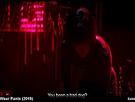 Henpecked man doesn't feel sorry to agree to play by the perverted movie star's rules 7