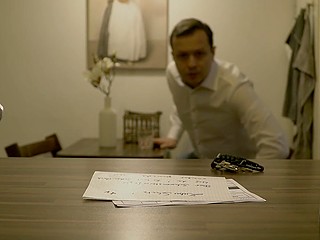 Blood freezes with excitement when man assfucks the big-boobied MILF and cums on her face 8