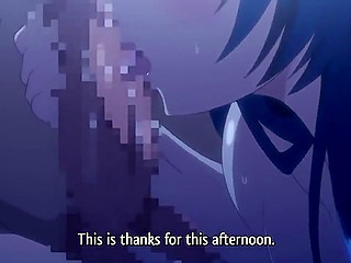 У хентай тёлочки классная грудь, так что любой гость старается заняться с ней сексом 4