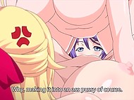 Hentai story about a hotel employee that manages to fuck the hottest chicks in the city 11