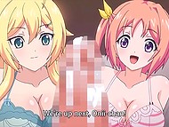Hentai story about a hotel employee that manages to fuck the hottest chicks in the city 9