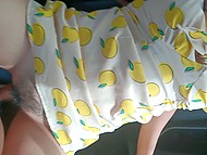 Coition with pussy creampie is the price the Thai girl in fruit dress pays for a free ride 4
