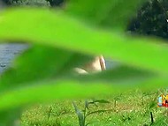 Girls make it on beach with men while voyeur captures babes getting it on all around 8