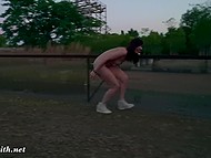 Porn compilation of Russian Jeny Smith who adores nothing more than flashing tits and pussy 10