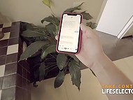 Man can see a spark of passion in friendly stepmother's eyes so he has sex with her in taboo porn 4