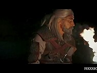 Воин забывает о кошмаре, занимаясь чувственным сексом с рыжеволосой подругой Charlie Red 4