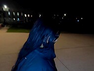 Подземная парковка пуста и никто не поможет арабской девочке, когда она встречает пикапера 5