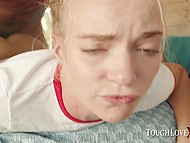 Few more words out of modest babe's mouth and powerful mustache is willing to be carnal with her 11