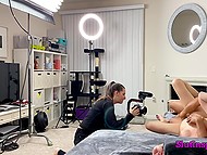 Man had never seen such a pleasure on woman's face as banging her at the impromptu photoshoot 11