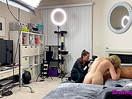 Man had never seen such a pleasure on woman's face as banging her at the impromptu photoshoot 8