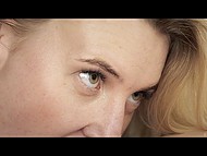 Blonde and busty brunette have passionate lesbian sex full of pussy licking and fingering 10