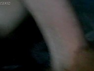 Cute dark-haired baby with small tits enjoys amateur sex in the car and sucks lucky guy's dick 6