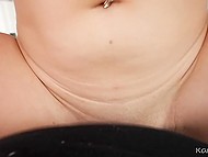Natural skinny starts sucking stepsister's boyfriend to tempt him into full fucking 4