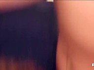 Slutty sexpot and her husband invite a friend to enjoy a hot threesome with double penetration 10