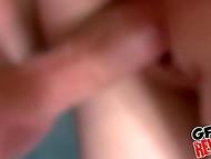 Pleasant blonde will go jogging later because boyfriend wants to fuck her on the camera first 5