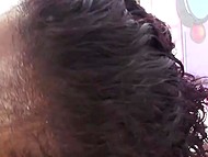 In nature nothing prevents man from enjoying a deepthroat blowjob by two black chicks 8