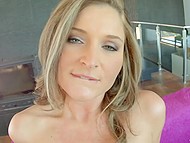 Hungarian looks great for her age and has pussy that is still desirable for the man who licks and fucks it 7