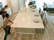 The best lover ever for man is his new stepsister because she allows him to fuck her every day 5