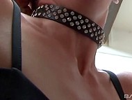 Slut has all the things figured out so first she sucks and then gets double penetrated in front of her husband 9