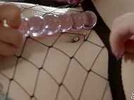 Spanish beauty Amber Nevada tempts slender GF Julia Roca into passionate lesbian sex 10
