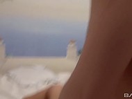 French brunette MILF gets analyzed in various ways until guy is ready to fill her mouth with cum 9