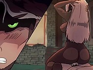 Bearded prince has a tough time because he has to permanently fuck female monsters 5