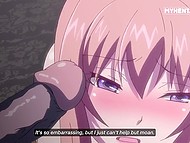 Girl with big boobs experiences indescribable sensations from double penetration 5