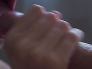 Skilled Estonian nymph gives sloppy blowjobs to lucky boyfriend in special compilation 9