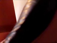 Working day was over and office girl hurried home because the vibrator was waiting for her 9