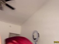 Tattooed red-haired MILF with big boobs had a desirous intercourse with her husband 4