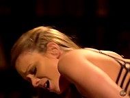 After work French boss gets lured into hot affair with stunning secretary dressed in sexy lingerie 10