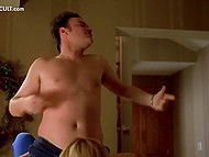 Naughty celebrities flash their perfect and delicious boobs in compilation full of selected scenes 5