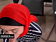 Arab woman's marriage is in danger, but she cheats on her husband on the camera 4