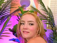 Camera is on and hero of video takes studio guest's clothes off to give her an unforgettable sex 11