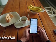 One by one porn actresses tempt the homeowner into sex including oral and anal as well 4