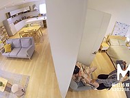 Oriental teen in white stockings knows what photographer wants and makes it with him 7