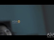 Husband doesn't satisfy oriental girl, so she has to resort to masturbation to porn 9