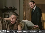 Women loudly moan having fun with sexual partners in hot moments from feature films 5