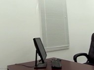 Chick hopes husband won't see porn casting video of her giving anal virginity to the agent 5