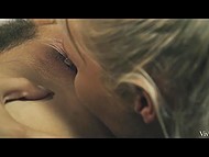 Dazzling blonde worships pussy and asshole of sweet partner during passionate lesbian encounter 6