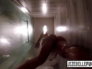 Video of Jezebelle Bond taking a bath and a shower will have people hooked for a long time 9