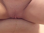 Attractive college whore spreads legs to have her twat dildoed and drilled on cam  9