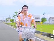 An eventful day ends for beautiful Asian couple with tender lovemaking in the bedroom 7