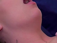 Experienced lesbian cougar licks and fingers tight twat of her cute young girlfriend 6