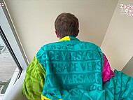 Slutty boy impales ass on a cock of the arrogant gay who films everything on camera 6