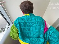 Slutty boy impales ass on a cock of the arrogant gay who films everything on camera 7